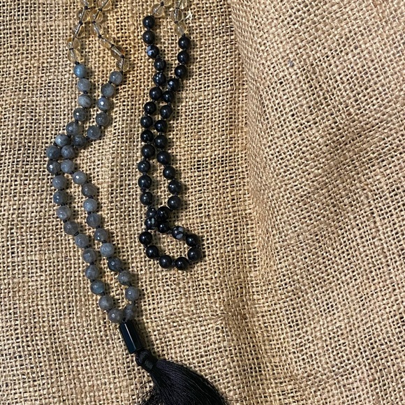 Snowflake Obsidian, Citrine & Labradorite - Picture 9 of 9